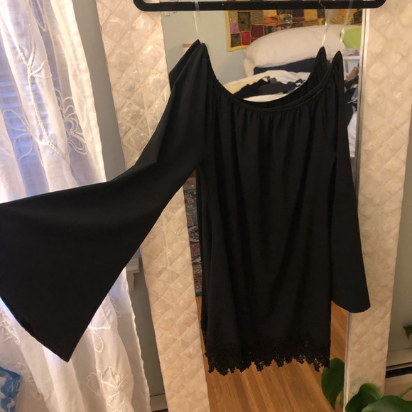 Swell Bell Sleeve Off the Shoulder Mini Dress - Picture 3 of 5